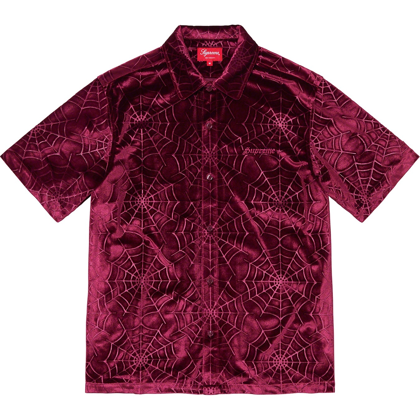 Spider Web Velvet S/S Shirt view 3
